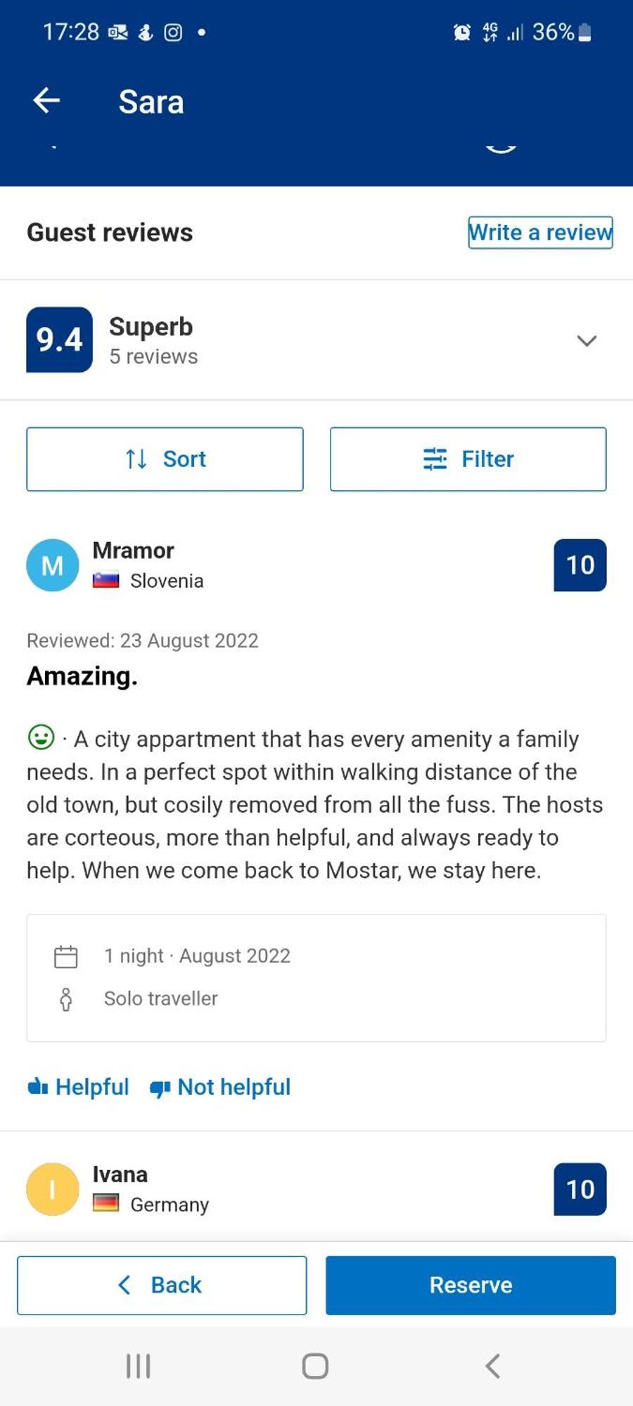 Sara Apartamento Mostar Quarto foto